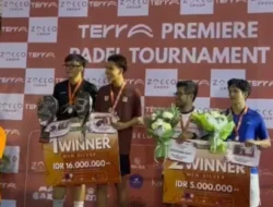 Harumkan Kaltara, Dyvac Akbar Fiqrillah Sabet Juara Turnamen Padel di Level Nasional