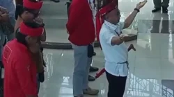 Wabup Nunukan Hermanus Datangi Kantor Bupati Bersama TBBR, Tegaskan Dukungan dan Doa untuk Pemerintahan