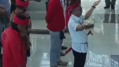 Wabup Nunukan Hermanus Datangi Kantor Bupati Bersama TBBR, Tegaskan Dukungan dan Doa untuk Pemerintahan